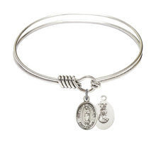 Load image into Gallery viewer, Our Lady of Guadalupe Custom Bangle - Silver