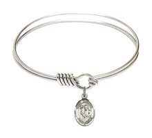 Load image into Gallery viewer, St. Dunstan Custom Bangle - Silver