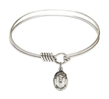 Load image into Gallery viewer, St. Philip Neri Custom Bangle - Silver
