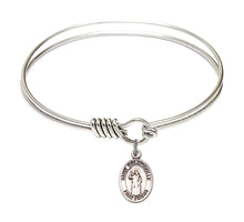 Load image into Gallery viewer, St. Columbkille Custom Bangle - Silver