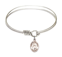 Load image into Gallery viewer, St. Jeanne Jugan Custom Bangle - Silver