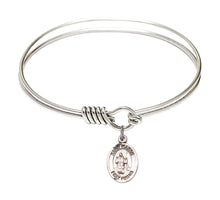 Load image into Gallery viewer, St. Maron Custom Bangle - Silver