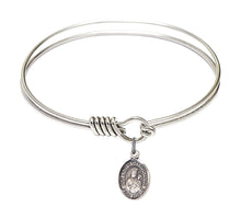 Load image into Gallery viewer, Our Lady of Czestochowa Custom Bangle - Silver