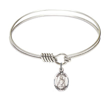 Load image into Gallery viewer, St. Lucy Custom Bangle - Silver