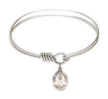 Load image into Gallery viewer, St. Joseph Marello Custom Bangle - Silver