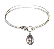 Load image into Gallery viewer, Pope St. John XXIII Custom Bangle - Silver