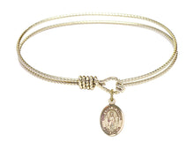 Load image into Gallery viewer, Our Lady of Knock Custom Bangle - Gold Filled