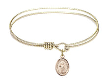 Load image into Gallery viewer, St. John of Capistrano Custom Bangle - Gold Filled
