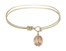 Load image into Gallery viewer, Our Lady of Kibeho Custom Bangle - Gold Filled