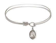 Load image into Gallery viewer, St. James the Lesser Custom Bangle - Silver