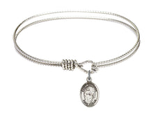 Load image into Gallery viewer, St. Susanna Custom Bangle - Silver