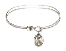 Load image into Gallery viewer, St. Ronan Custom Bangle - Silver