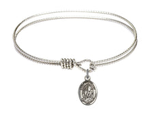 Load image into Gallery viewer, St. Polycarp of Smyrna Custom Bangle - Silver