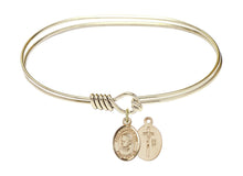Load image into Gallery viewer, Pope Benedict XVI Custom Bangle - Gold Filled