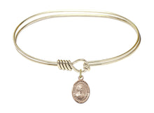 Load image into Gallery viewer, St. John Berchmans Custom Bangle - Gold Filled