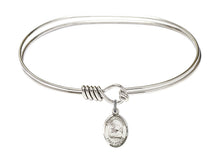 Load image into Gallery viewer, St. Joshua Custom Bangle - Silver