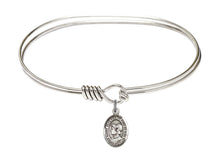Load image into Gallery viewer, St. Elizabeth Ann Seton Custom Bangle - Silver