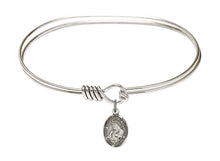 Load image into Gallery viewer, St. Margaret of Cortona Custom Bangle - Silver