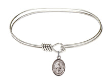 Load image into Gallery viewer, St. Simon the Apostle Custom Bangle - Silver