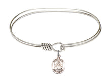 Load image into Gallery viewer, St. Daria Custom Bangle - Silver