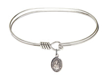 Load image into Gallery viewer, Our Lady of Czestochowa Custom Bangle - Silver