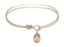 Load image into Gallery viewer, Our Lady of Knock Custom Bangle - Gold Filled