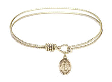 Load image into Gallery viewer, Blessed Karolina Kozkowna Custom Bangle - Gold Filled