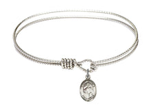 Load image into Gallery viewer, St. Ursula Custom Bangle - Silver