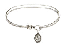 Load image into Gallery viewer, St. Josemaria Escriva Custom Bangle - Silver