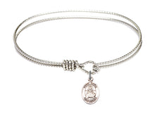 Load image into Gallery viewer, St. Daria Custom Bangle - Silver