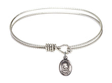 Load image into Gallery viewer, Pope St. John XXIII Custom Bangle - Silver