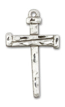Load image into Gallery viewer, Nail Cross Custom Pendant - Sterling Silver
