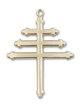 Load image into Gallery viewer, Marionite Cross Custom Pendant - Yellow Gold

