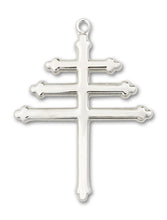 Load image into Gallery viewer, Marionite Cross Custom Pendant - Sterling Silver
