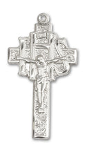 Load image into Gallery viewer, Crucifix-Ihs Custom Pendant - Sterling Silver
