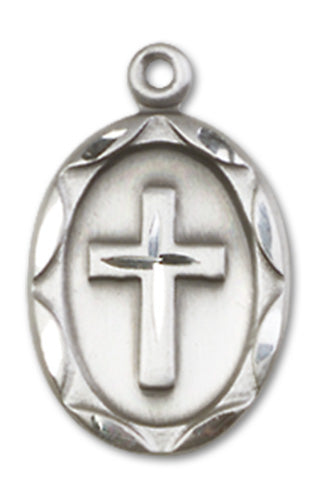 Cross Custom Pendant - Sterling Silver