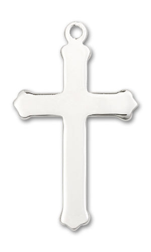 Cross Custom Pendant - Sterling Silver