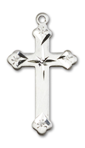 Cross Custom Pendant - Sterling Silver