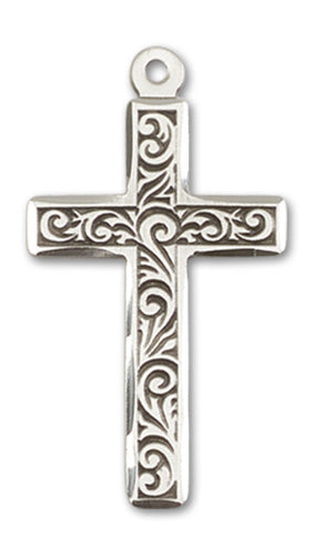 Cross Custom Pendant - Sterling Silver