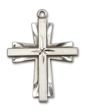 Load image into Gallery viewer, Cross Custom Pendant - Sterling Silver
