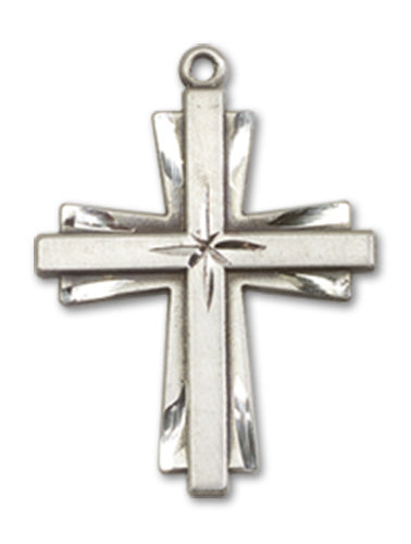 Cross Custom Pendant - Sterling Silver