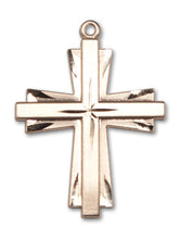 Load image into Gallery viewer, Cross Custom Pendant - Yellow Gold

