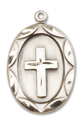 Cross Custom Pendant - Sterling Silver