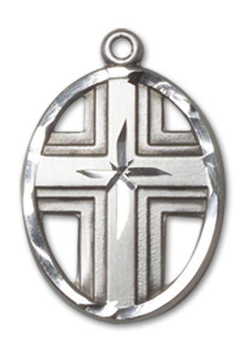 Cross Custom Pendant - Sterling Silver
