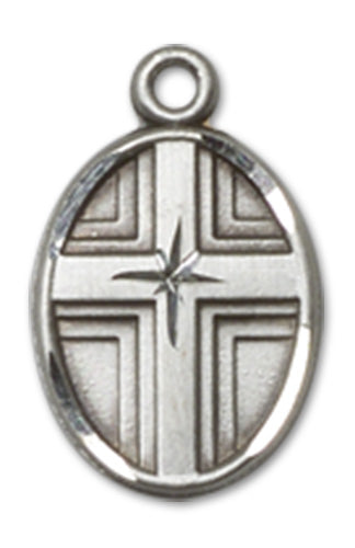 Cross Custom Pendant - Sterling Silver