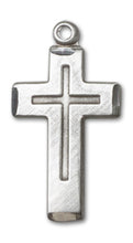 Load image into Gallery viewer, Cross Custom Pendant - Sterling Silver
