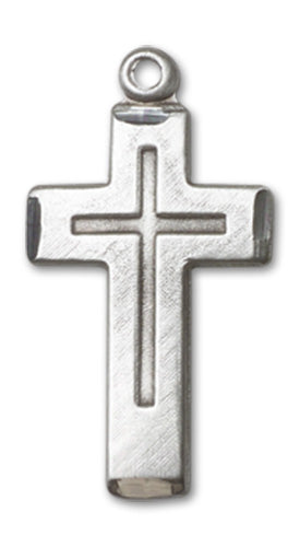 Cross Custom Pendant - Sterling Silver