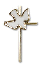 Load image into Gallery viewer, Cross / Holy Spirit Custom Pendant - Yellow Gold

