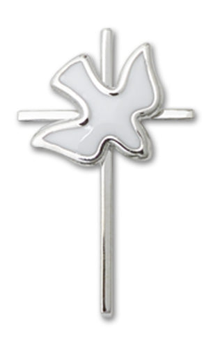 Cross / Holy Spirit Custom Pendant - Sterling Silver