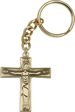 Load image into Gallery viewer, Cursillo Keychain - Gold Oxide
